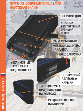 25090551-227 ЧЕХОЛ ДЛЯ СНОУБОРДА НА КОЛЕСАХ